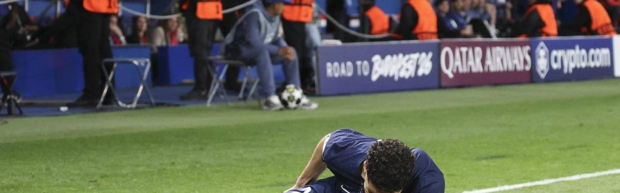 将缺战次回合对拜仁！官方：阿什拉夫右腿肌肉受伤缺战数周