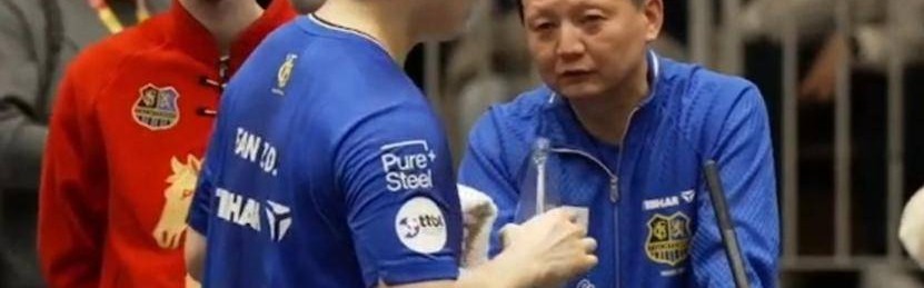 樊振东蛇年最后一战！德甲联赛赢1场输1场，单打逆转、双打惜败