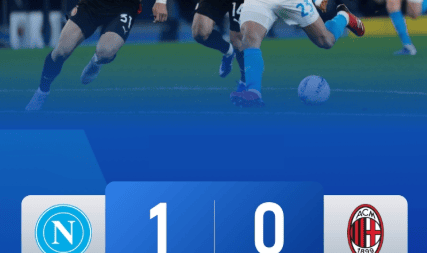 意甲爆大冷！星空：AC米兰主场竟被那不勒斯一剑封喉！